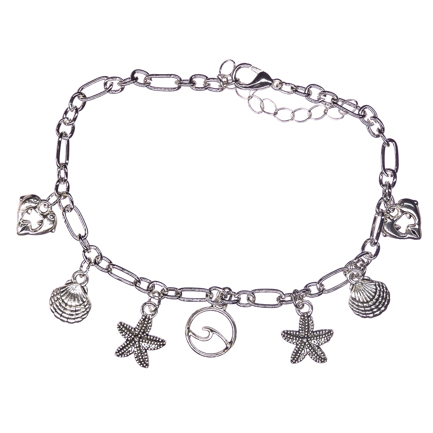 Sea Life Charm Anklet