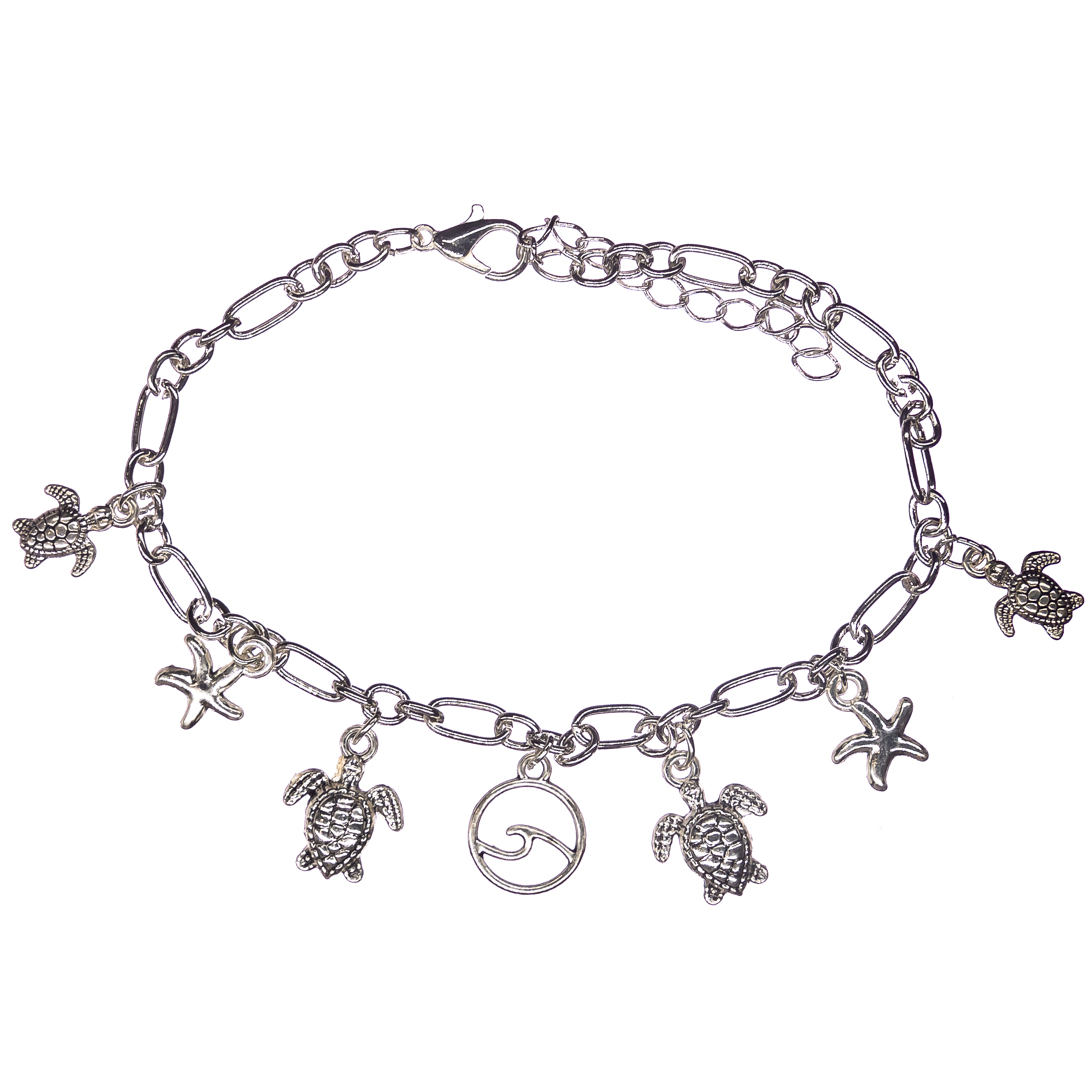 Sea Life Charm Anklet Charming Shark Retail
