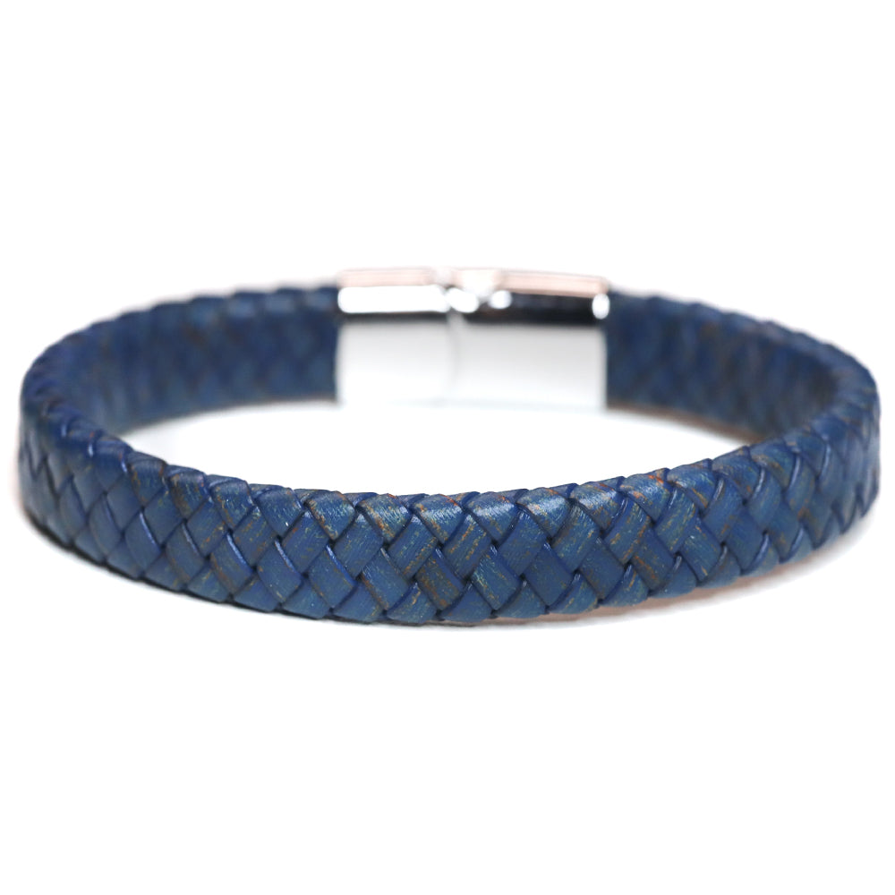 Braided Leather Cuff Bracelets