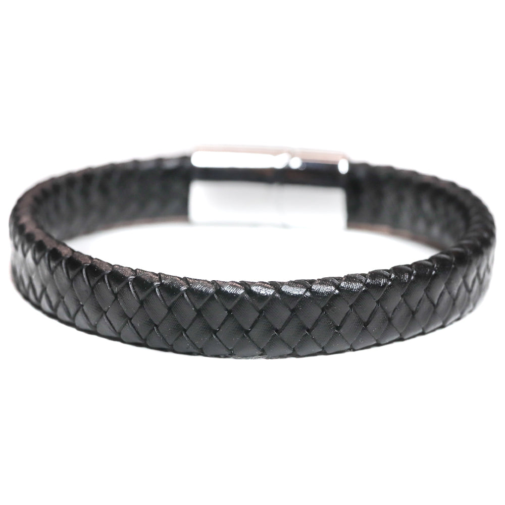 Braided Leather Cuff Bracelets
