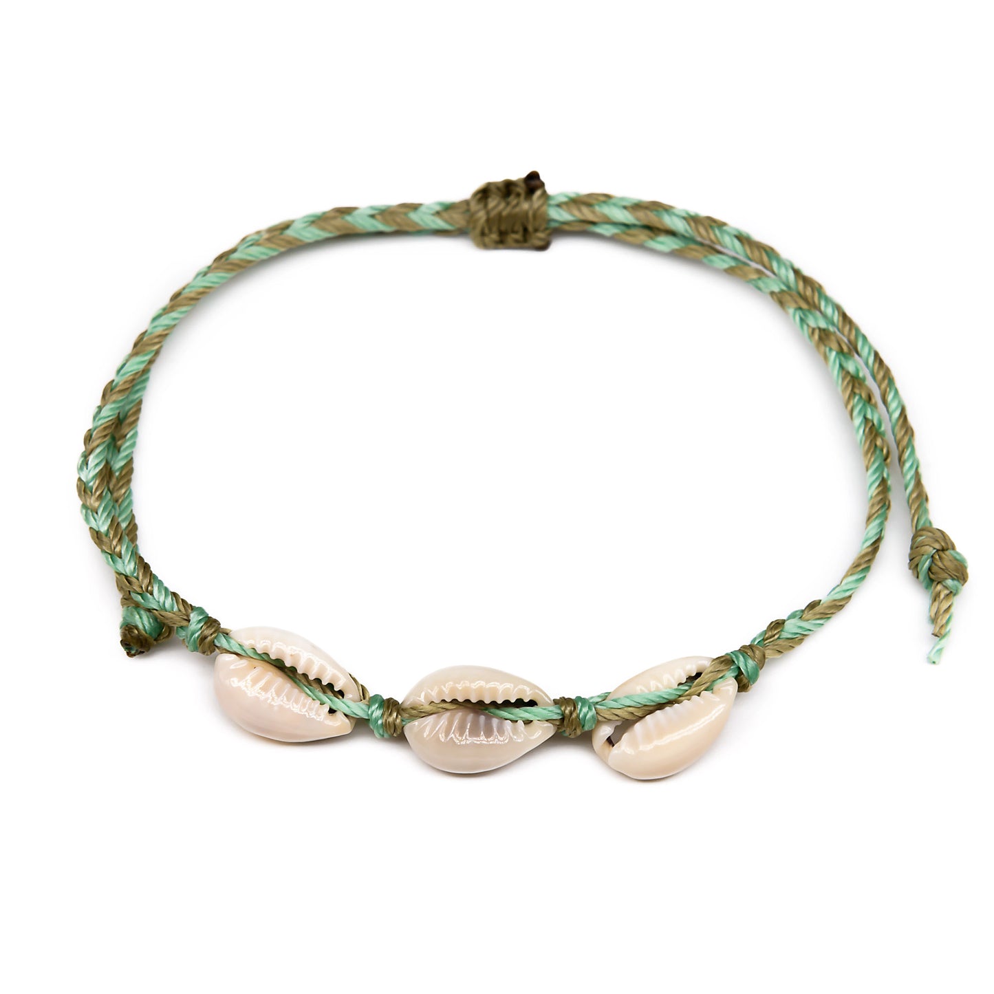 Cowrie Braided String Bracelet