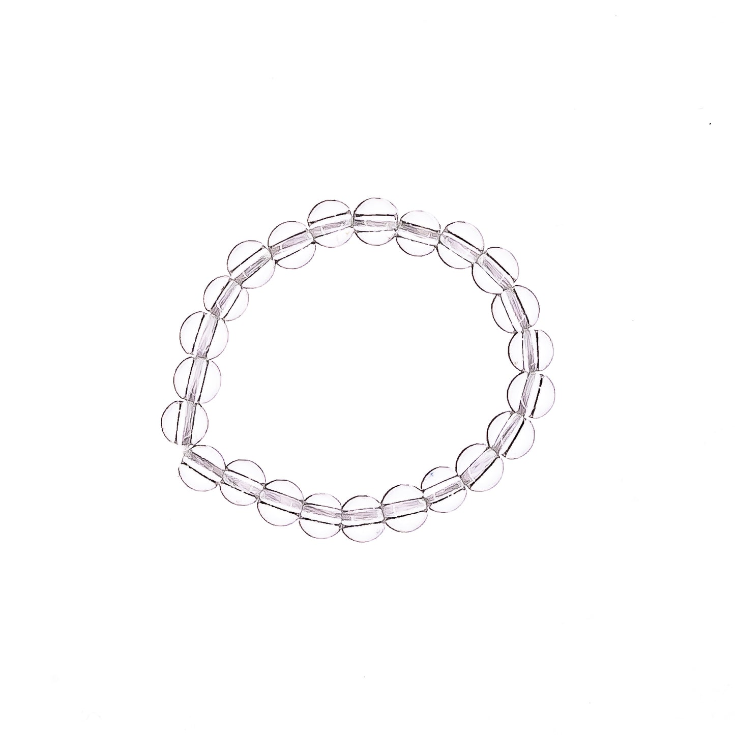 clear stone beaded ring, women, teen