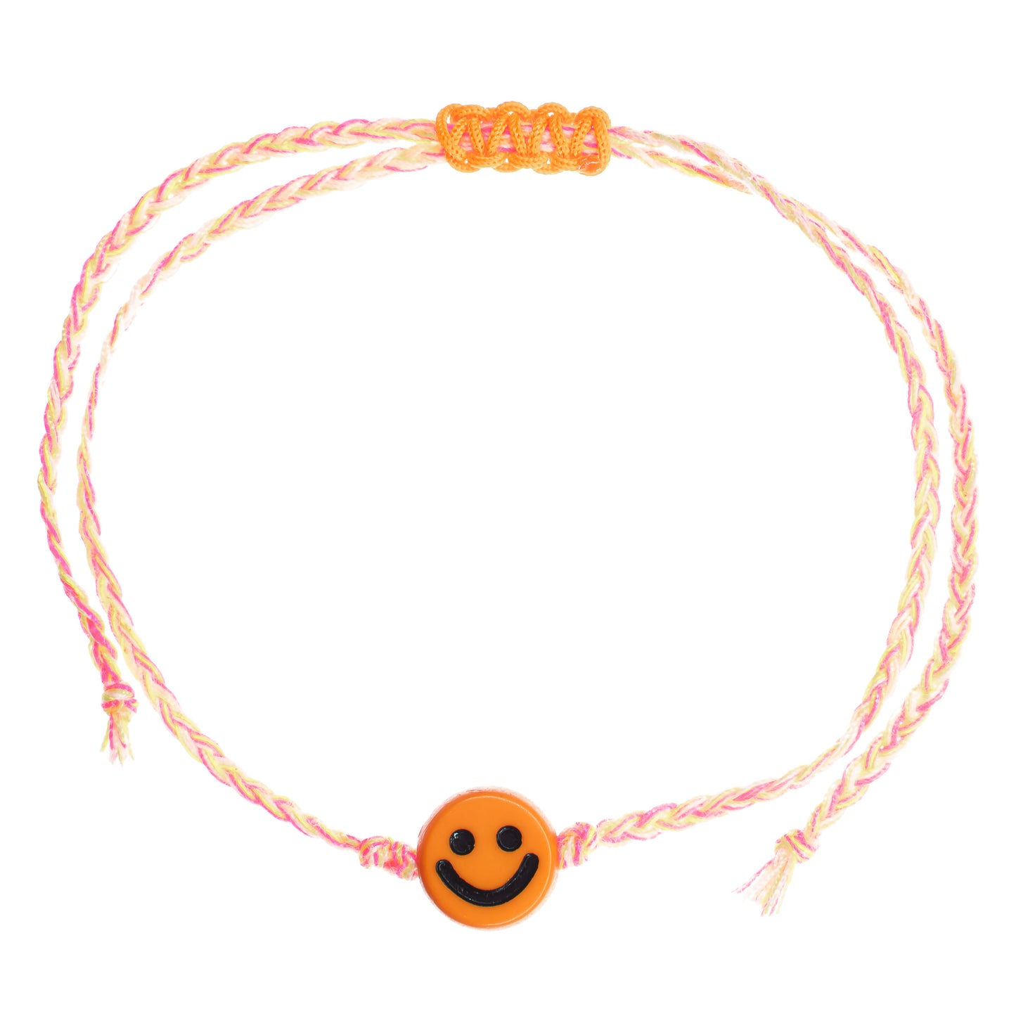 Smiley Face String Bracelet
