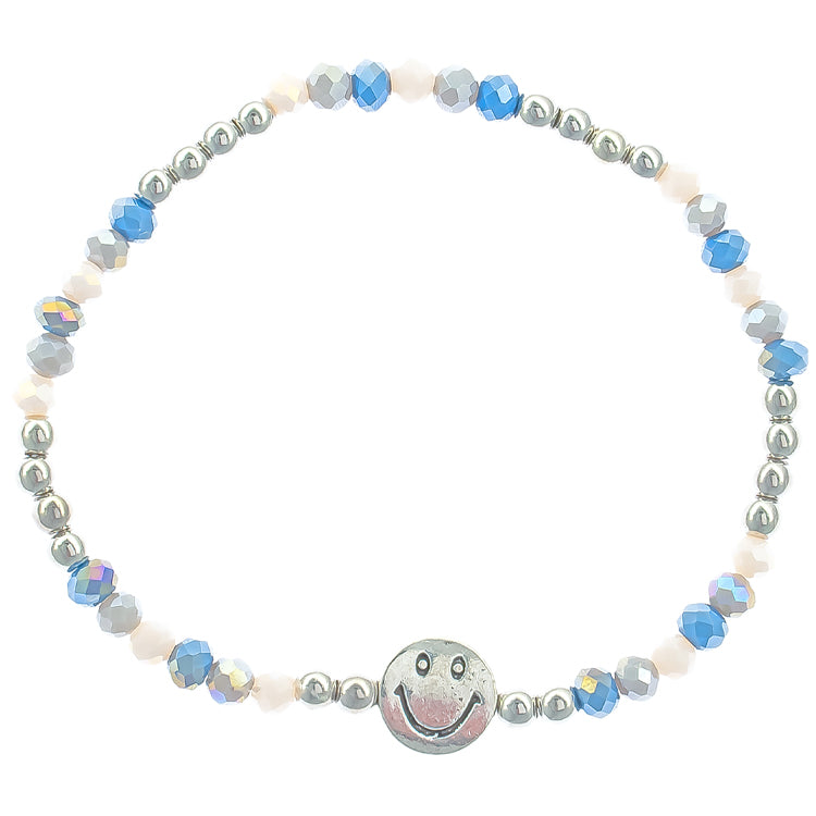 Beaded Smiley Bracelet