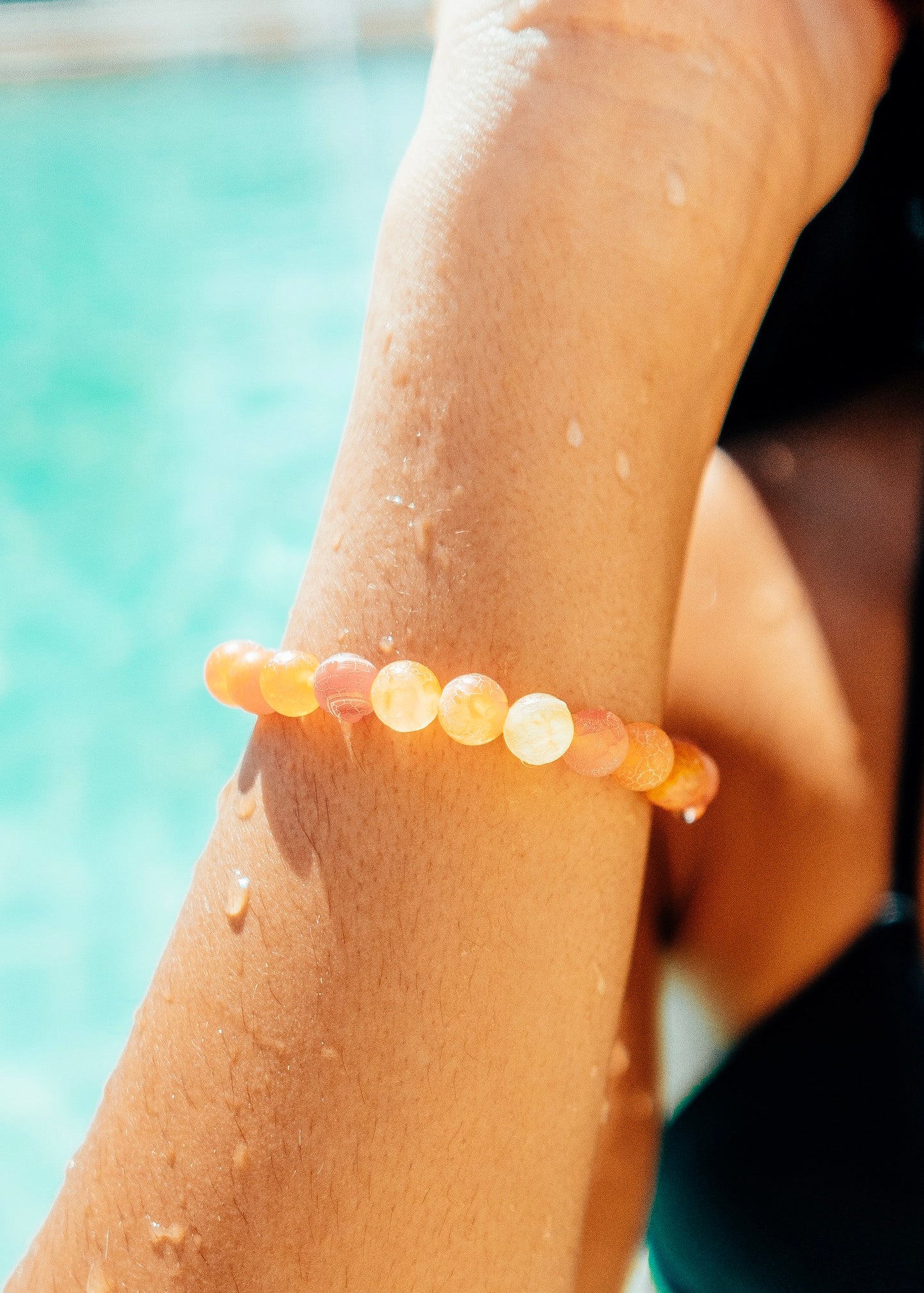 Cracked Agate Beads (8MM)