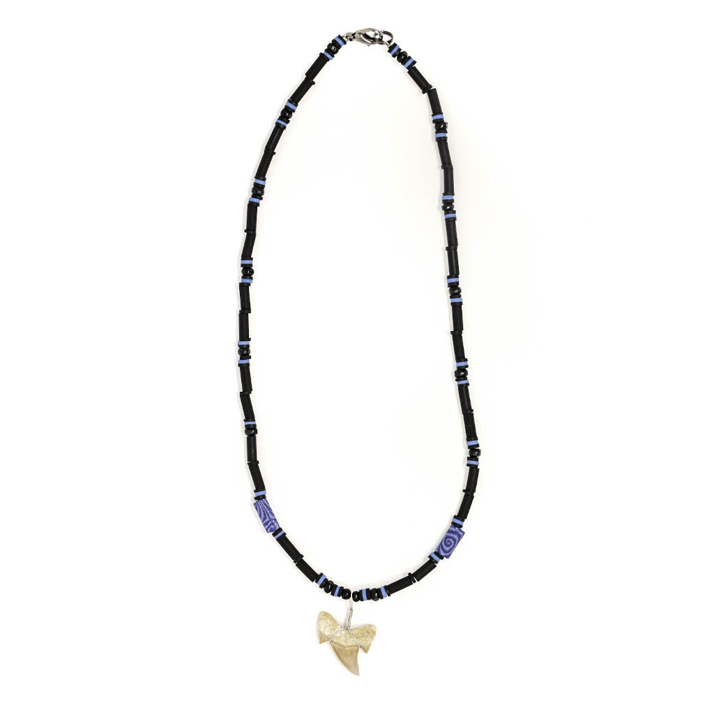 charming shark fossil sharks tooth necklace