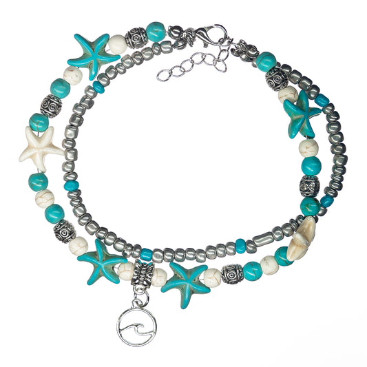 Ocean Boho Anklet