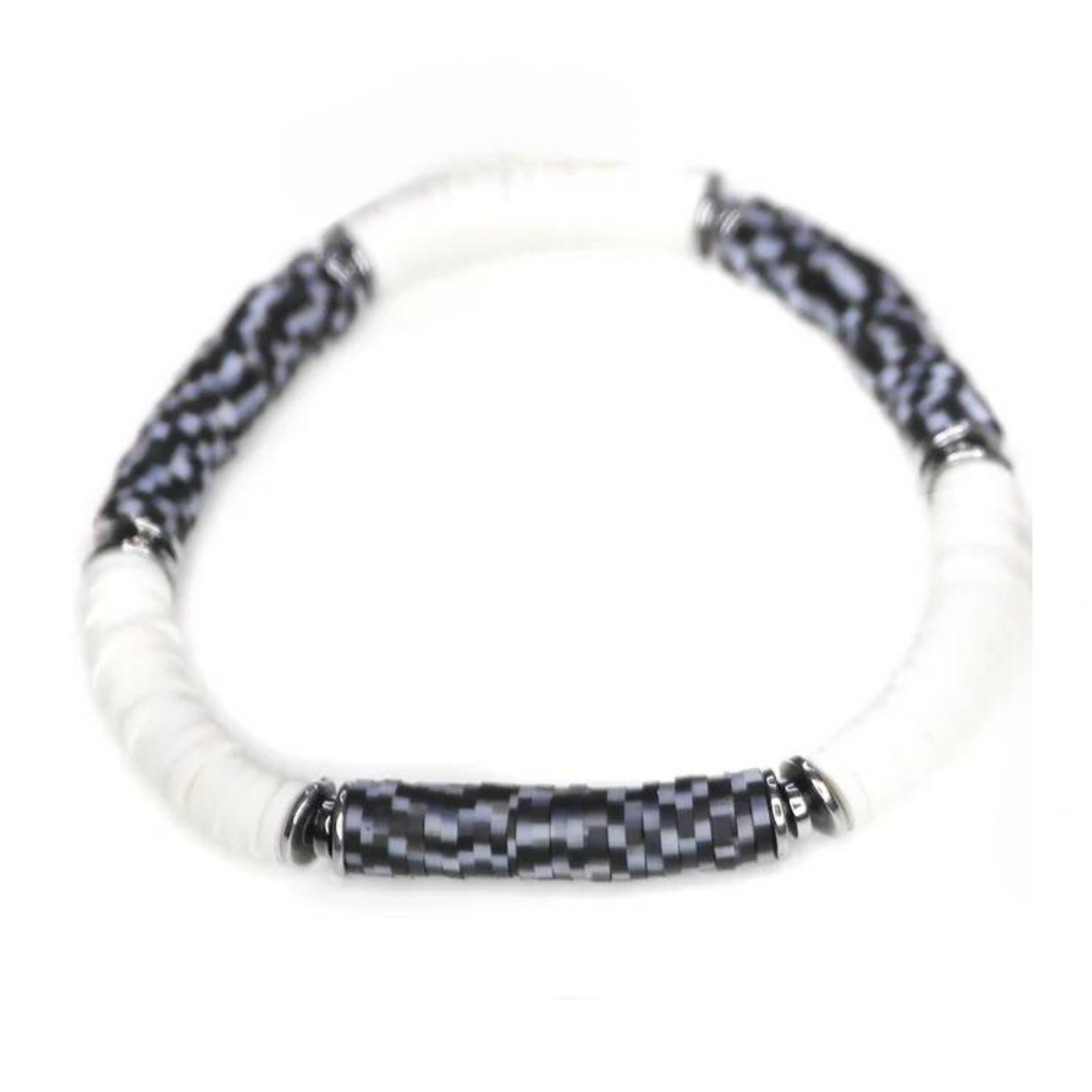 Polymer Clay Beads Bracelet