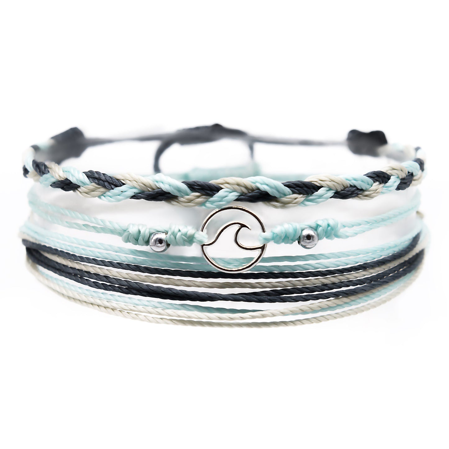 Wave String Bracelet Stack