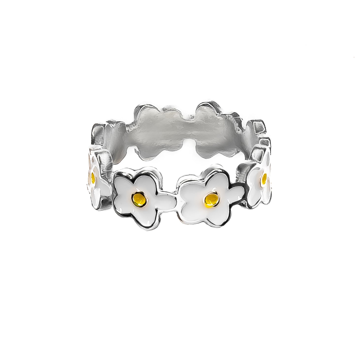 daisy metal ring