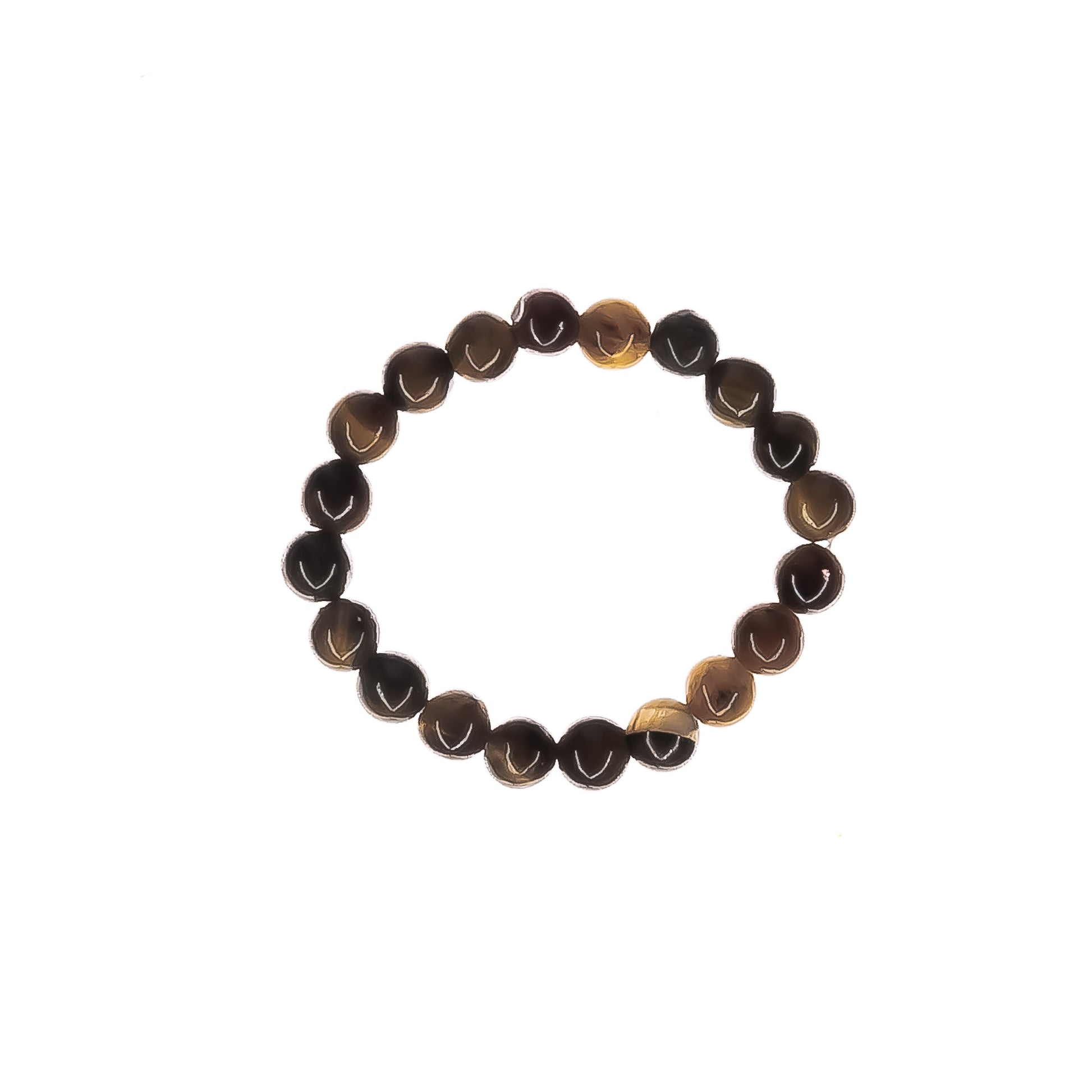 brown stone beaded ring, women, teen