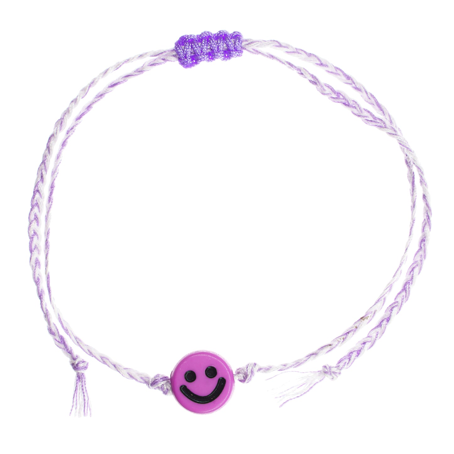 Smiley Face String Bracelet