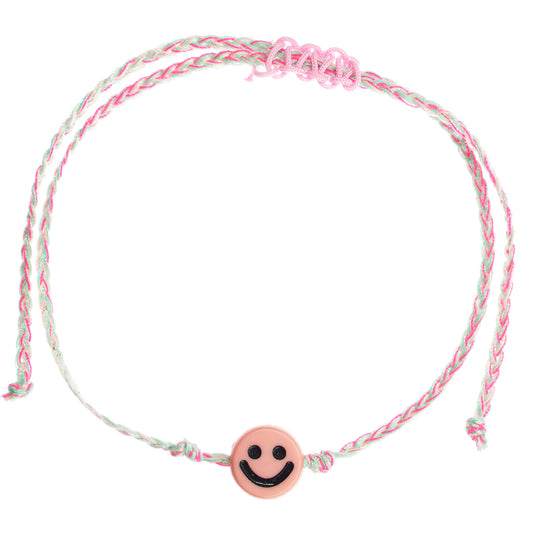 Smiley Face String Bracelet