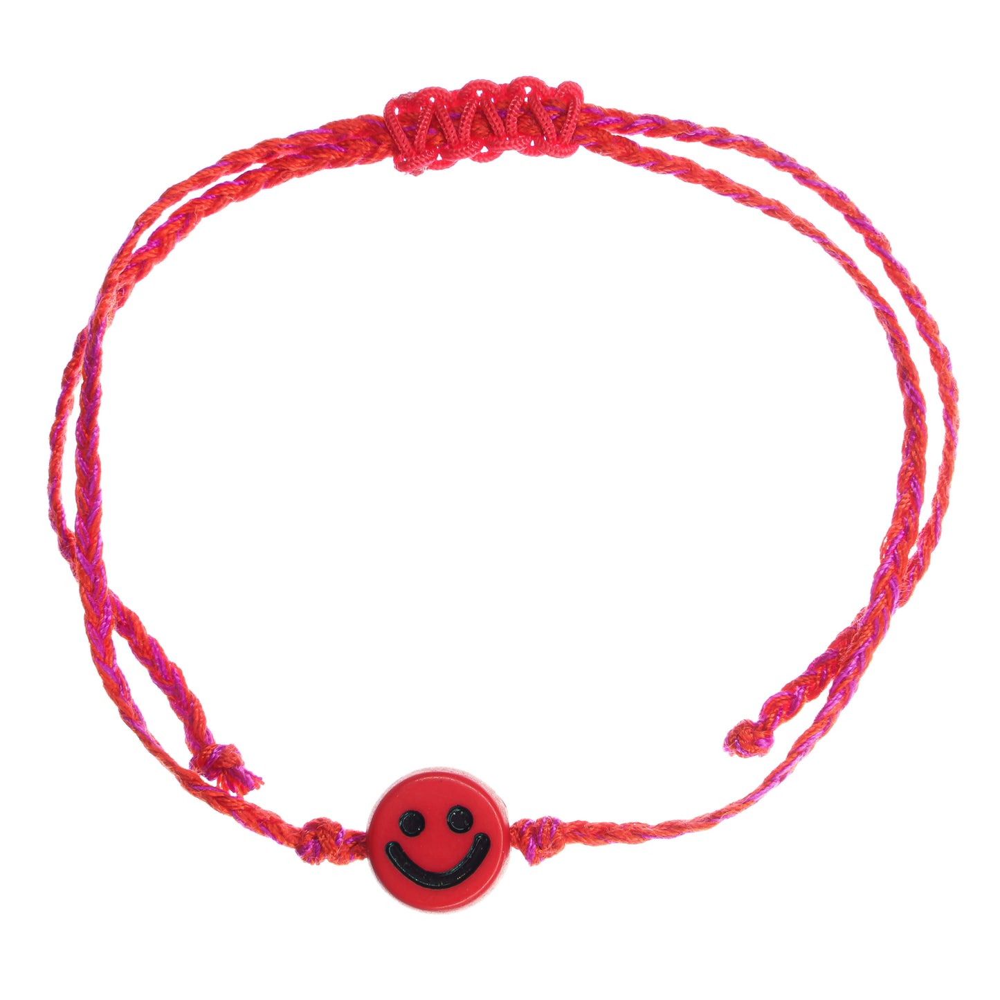 Smiley Face String Bracelet