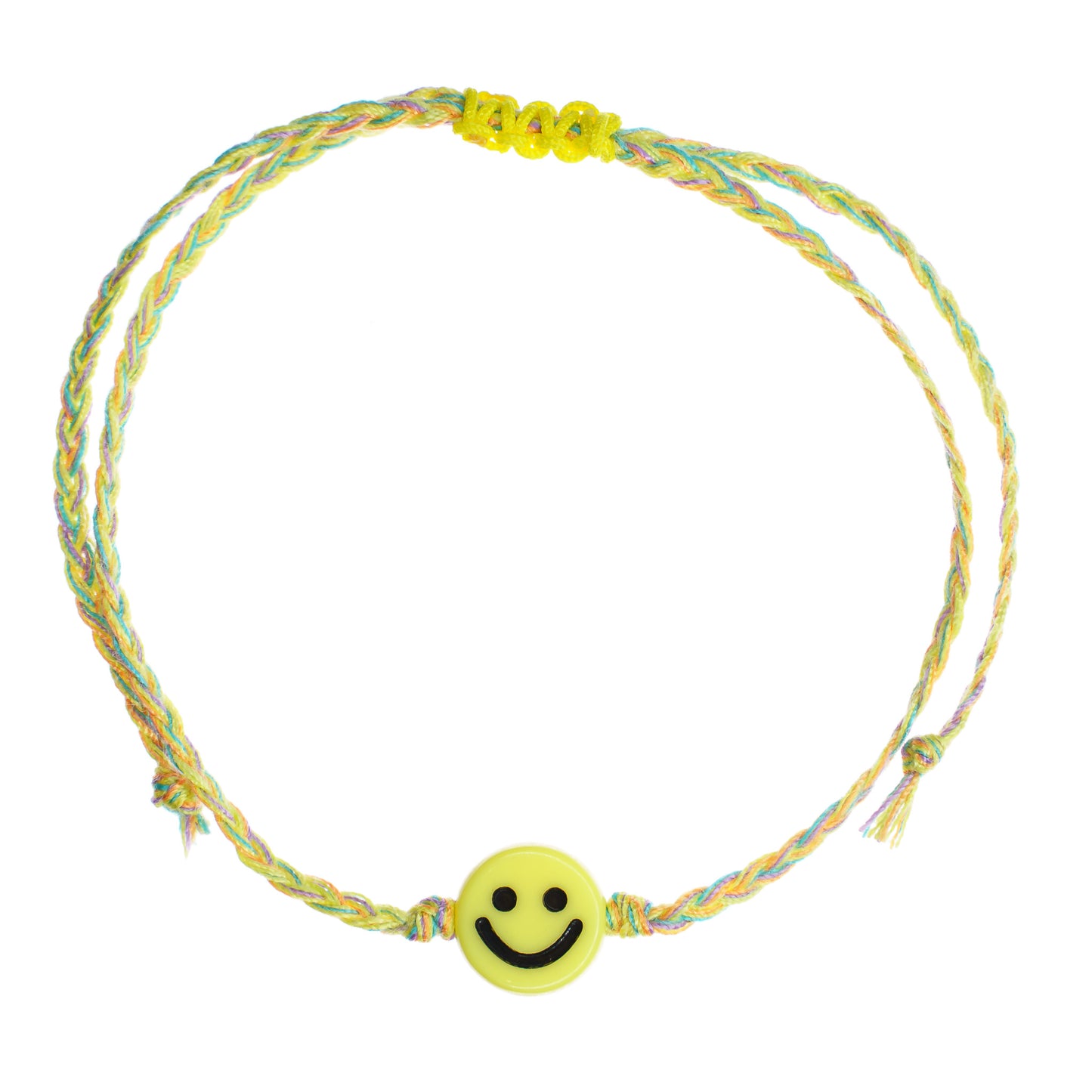 Smiley Face String Bracelet
