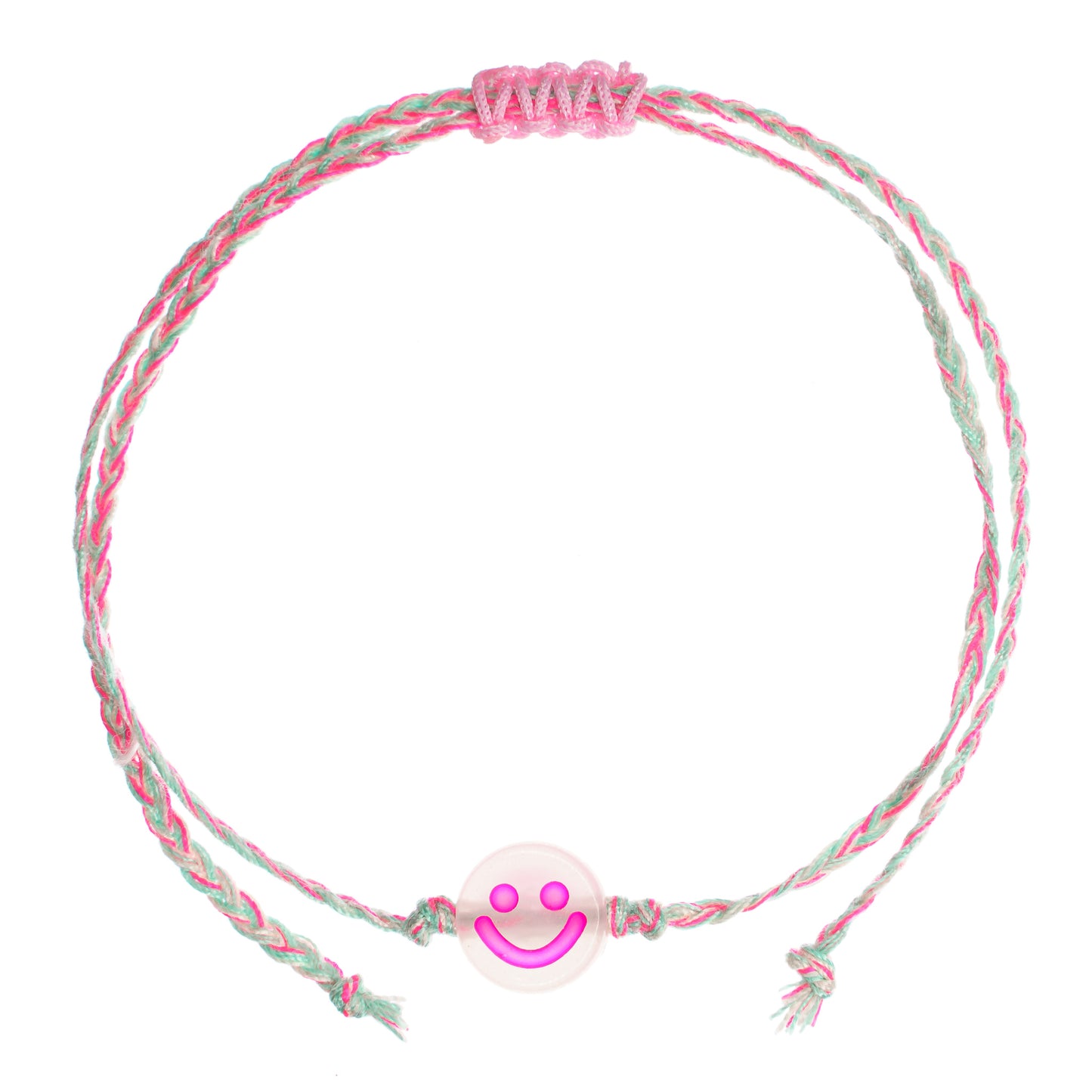Smiley Face String Bracelet