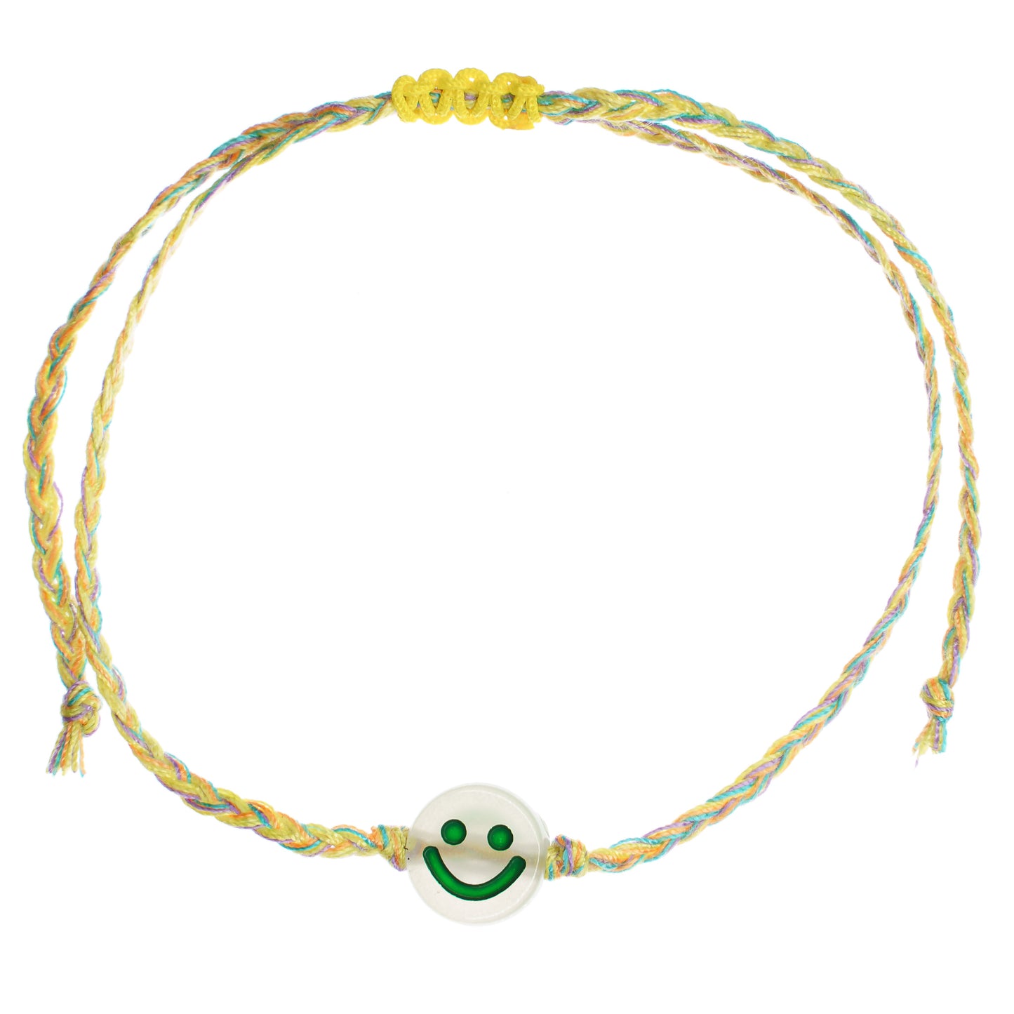 Smiley Face String Bracelet