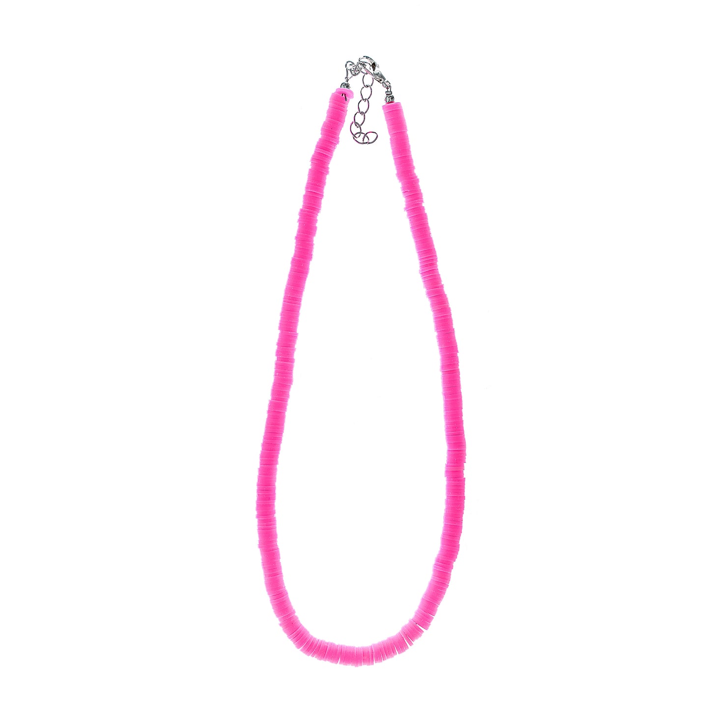 Solid Fimo Beads Necklace