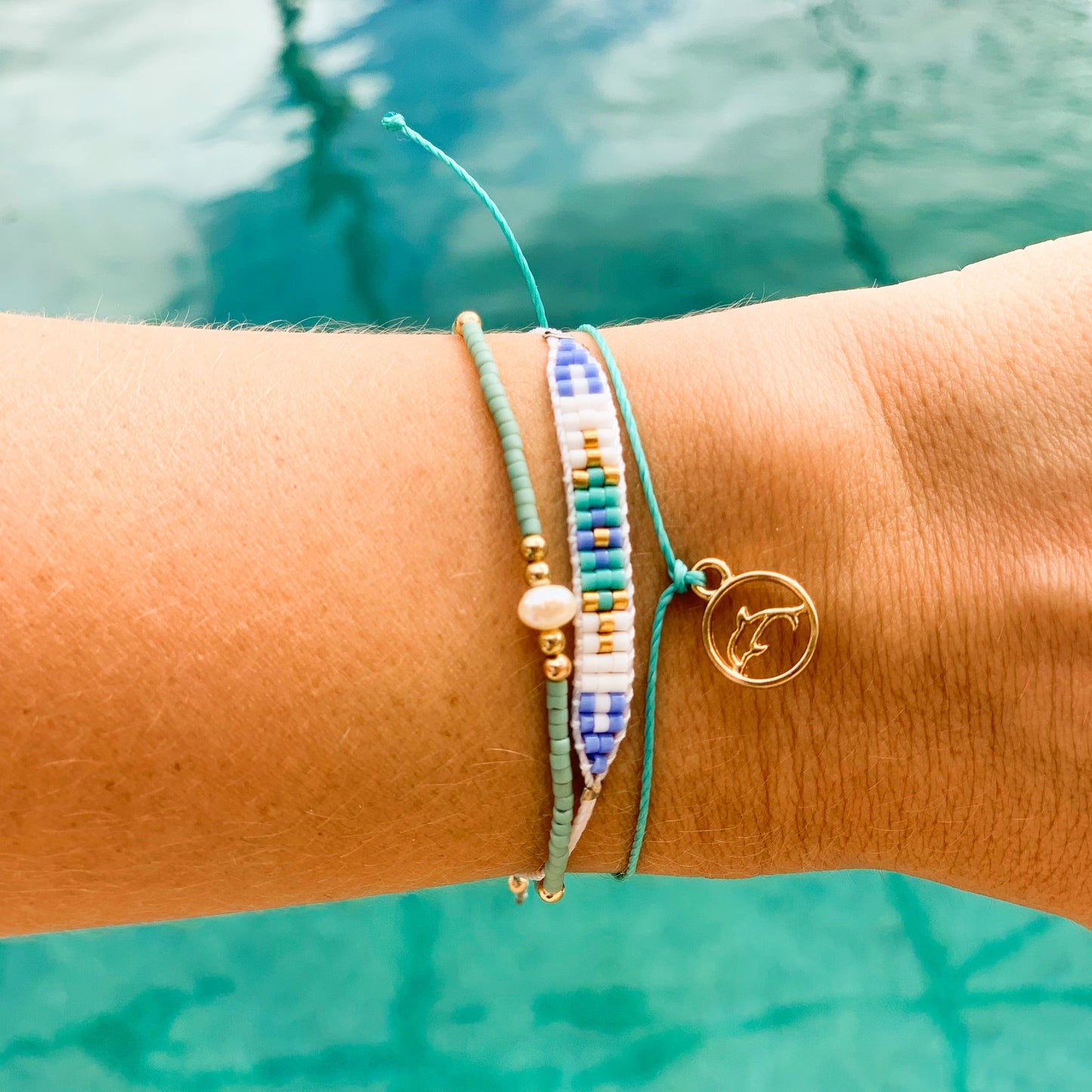 charming shark girls string beach bracelets