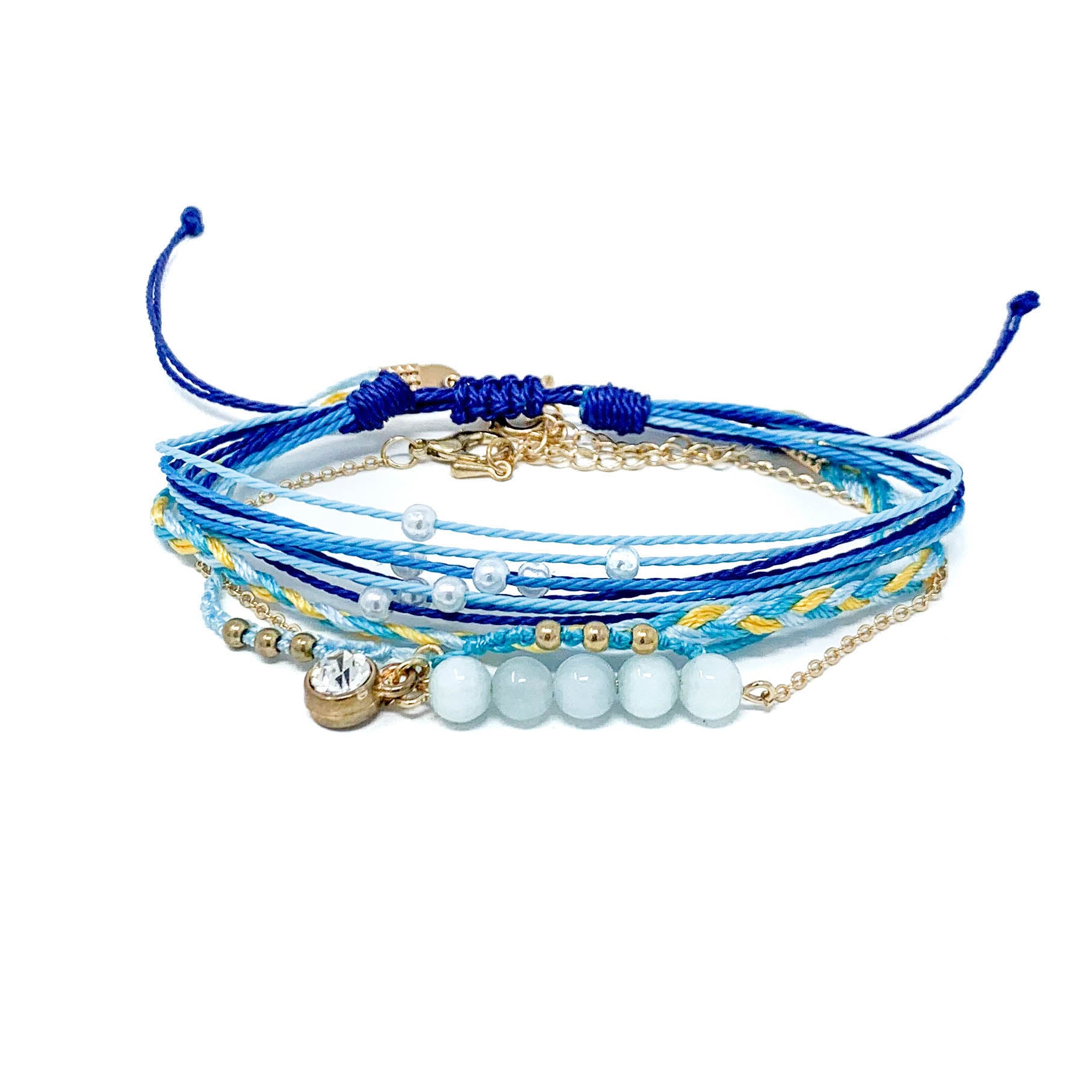 Charming Shark Royal Sea Beach Bracelet Stack