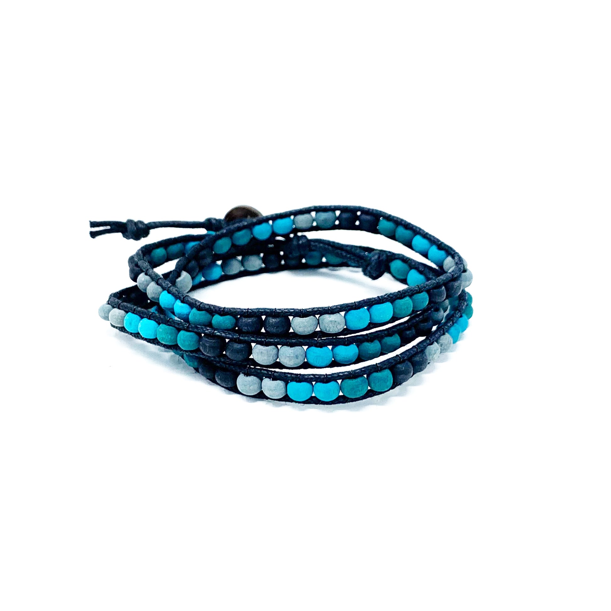 triple wrap surfer bracelet