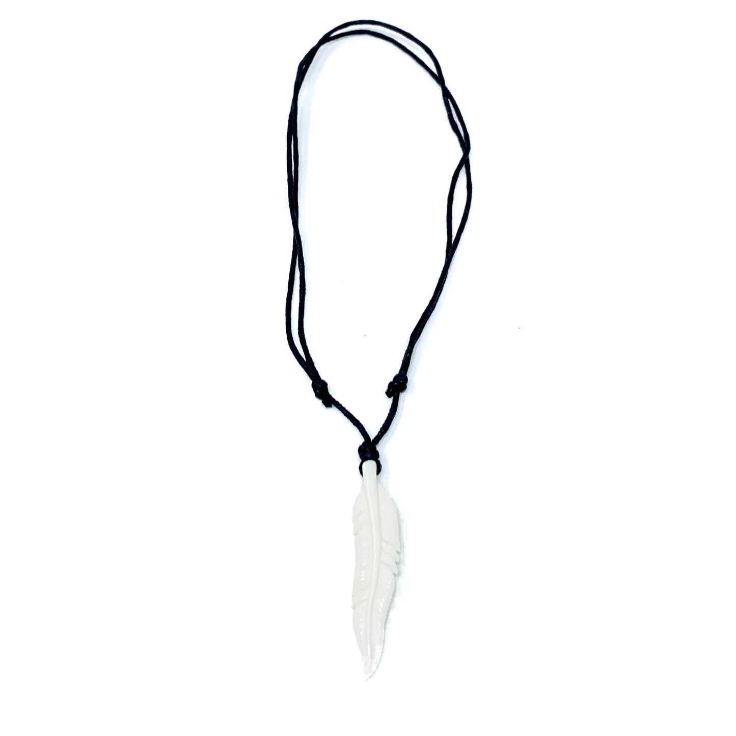 feather bone necklace