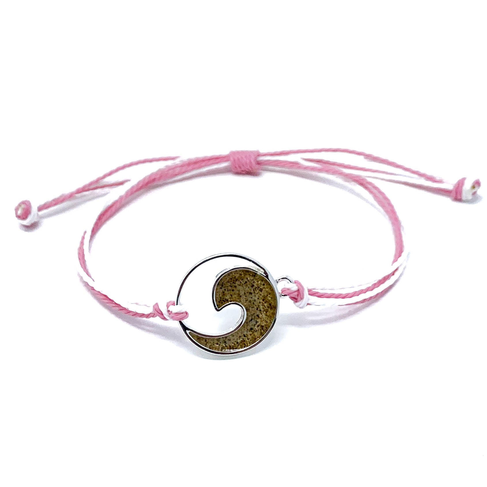 wave beach sand string bracelet