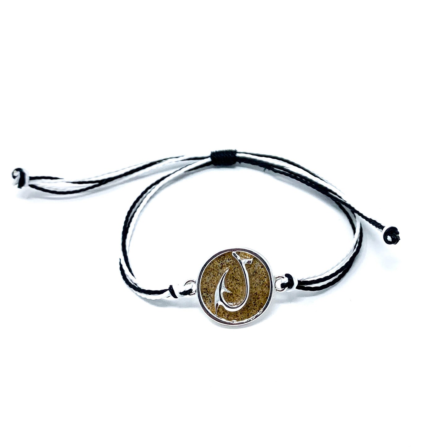 matau hook beach sand bracelet