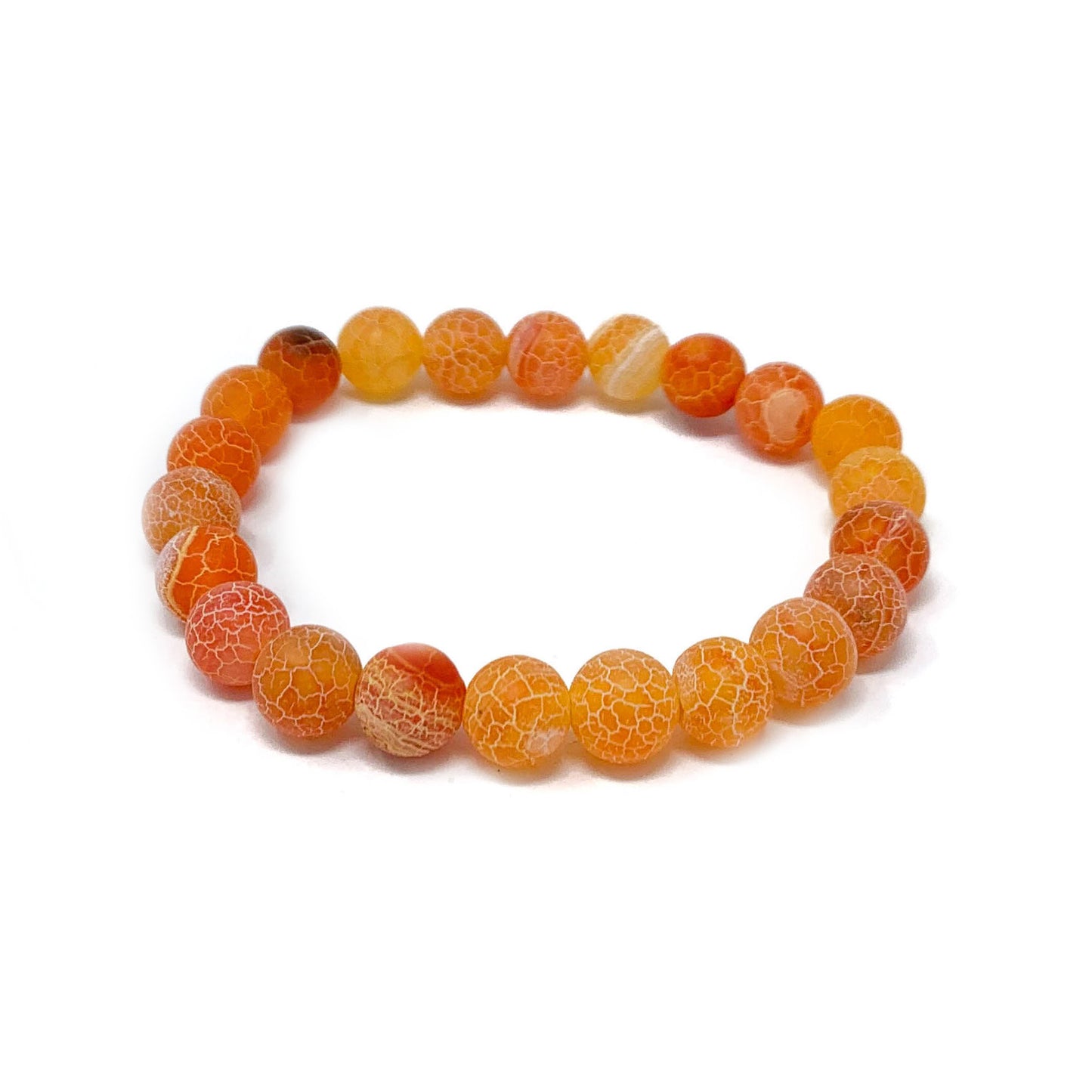 Cracked Agate Beads (8MM)