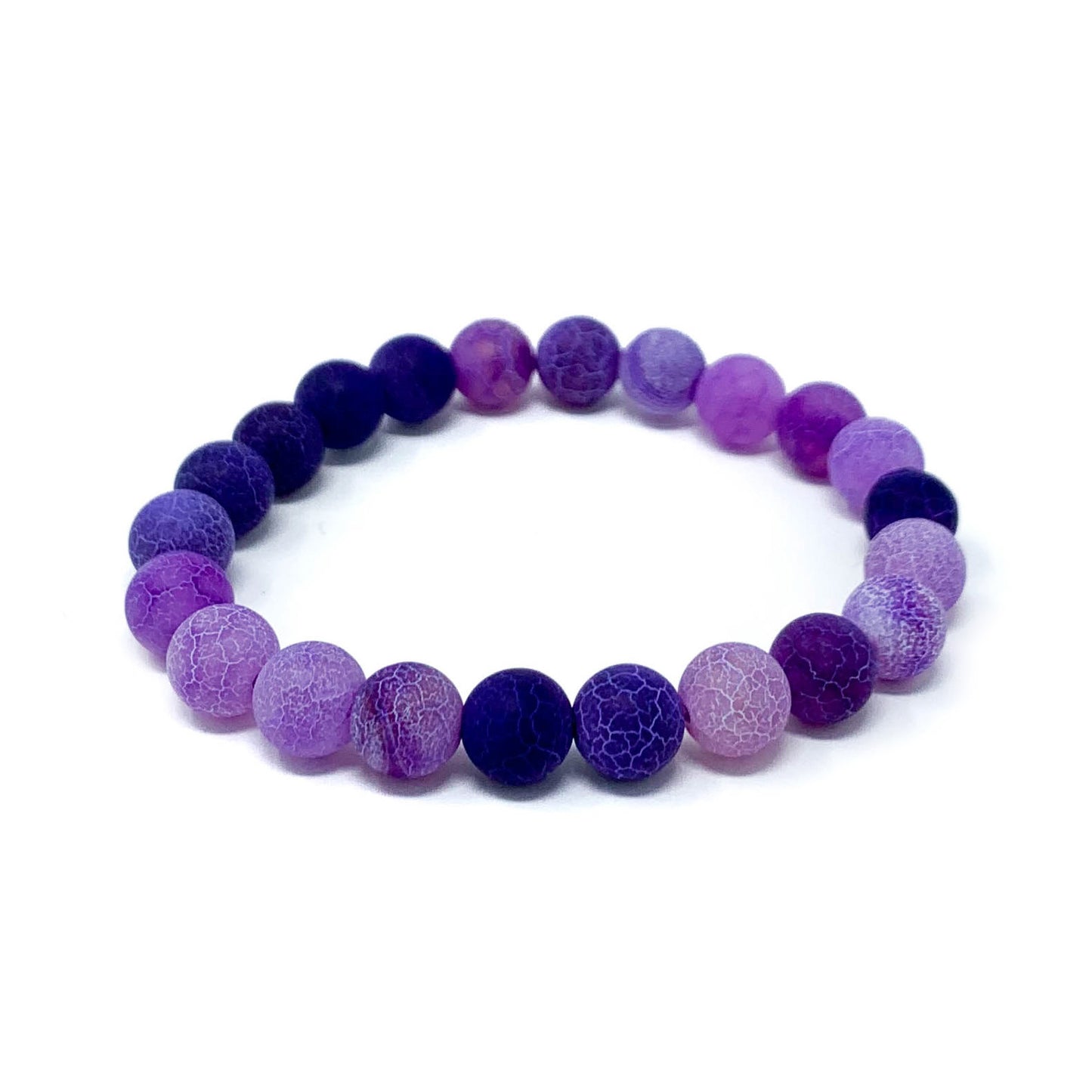 Cracked Agate Beads (8MM)