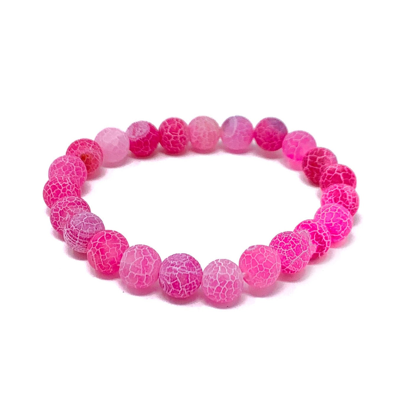 Cracked Agate Beads (8MM) – Charming Shark Retail