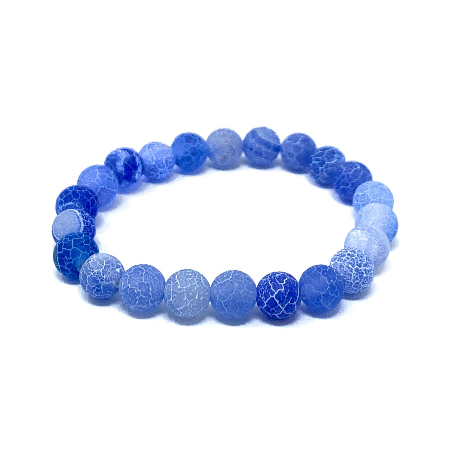 Cracked Agate Beads (8MM)