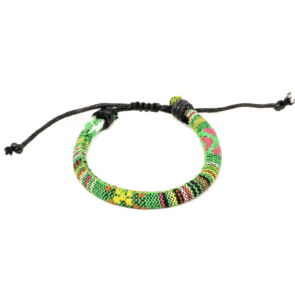 charming shark green boho hippie bracelets