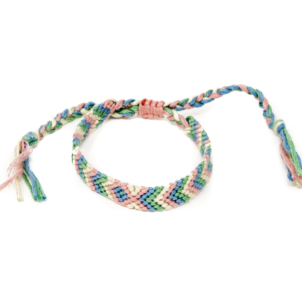 braided colorful hippie bracelets