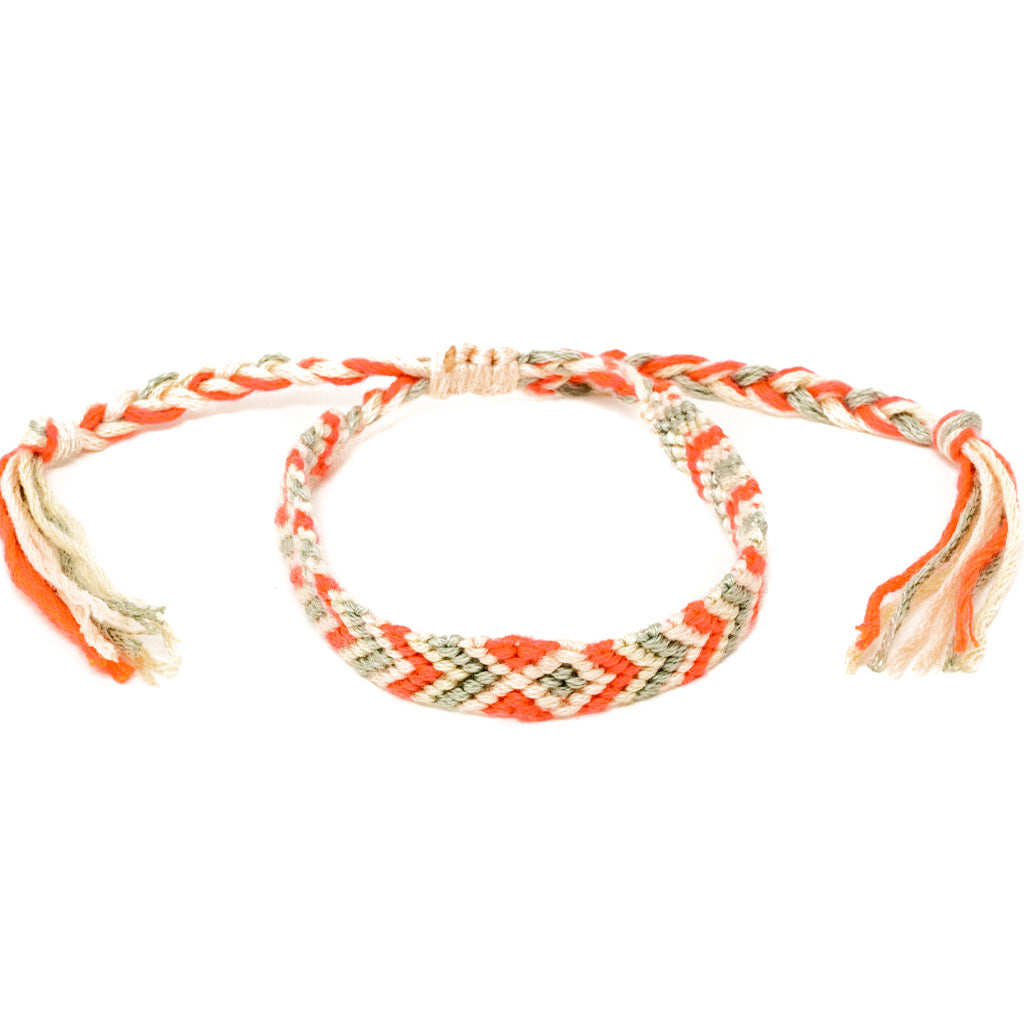 hippie style braided woven bracelets