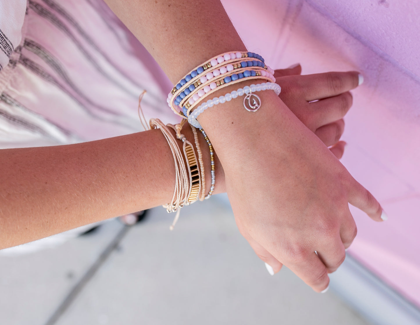 charming shark beach style bracelets for women